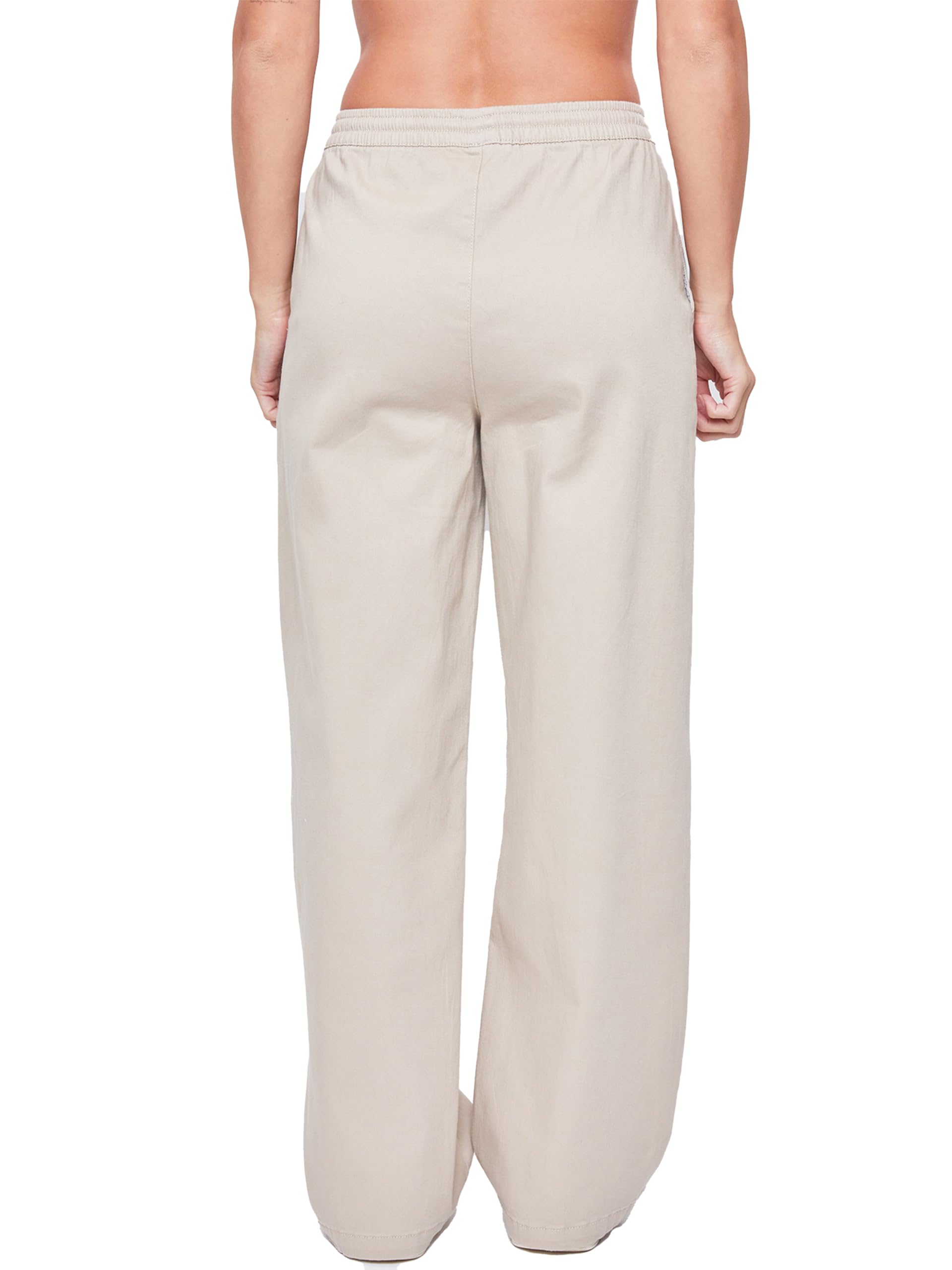 YMI Women's High Waisted Wide Leg Jogger Jeans - Comfortable Stretch Denim Pants for Casual Wear, Work & Everyday Outfits