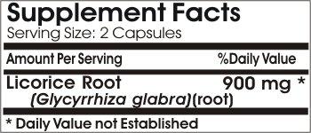 Licorice Root Extract 900mg - 100 Capsules | Natural Herbal Supplement for Digestive Support & Immune Health | No Additives, Non-GMO | Supports Stress Relief & Adrenal Function