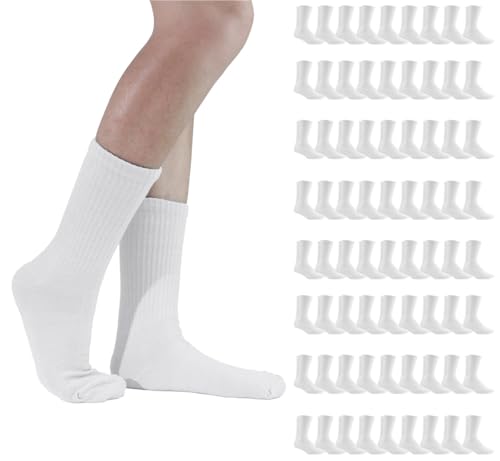 72 Pairs Women White