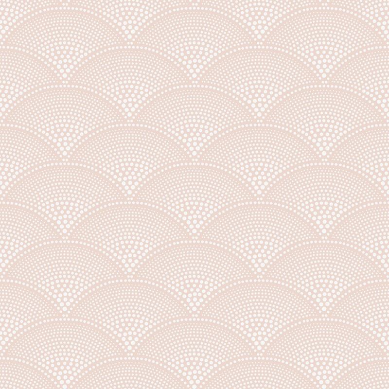 Cole and Son Feather Fan in Plaster Pink - Elegant Decorative Fan for Home Decor, Weddings, and Vintage Themed Events