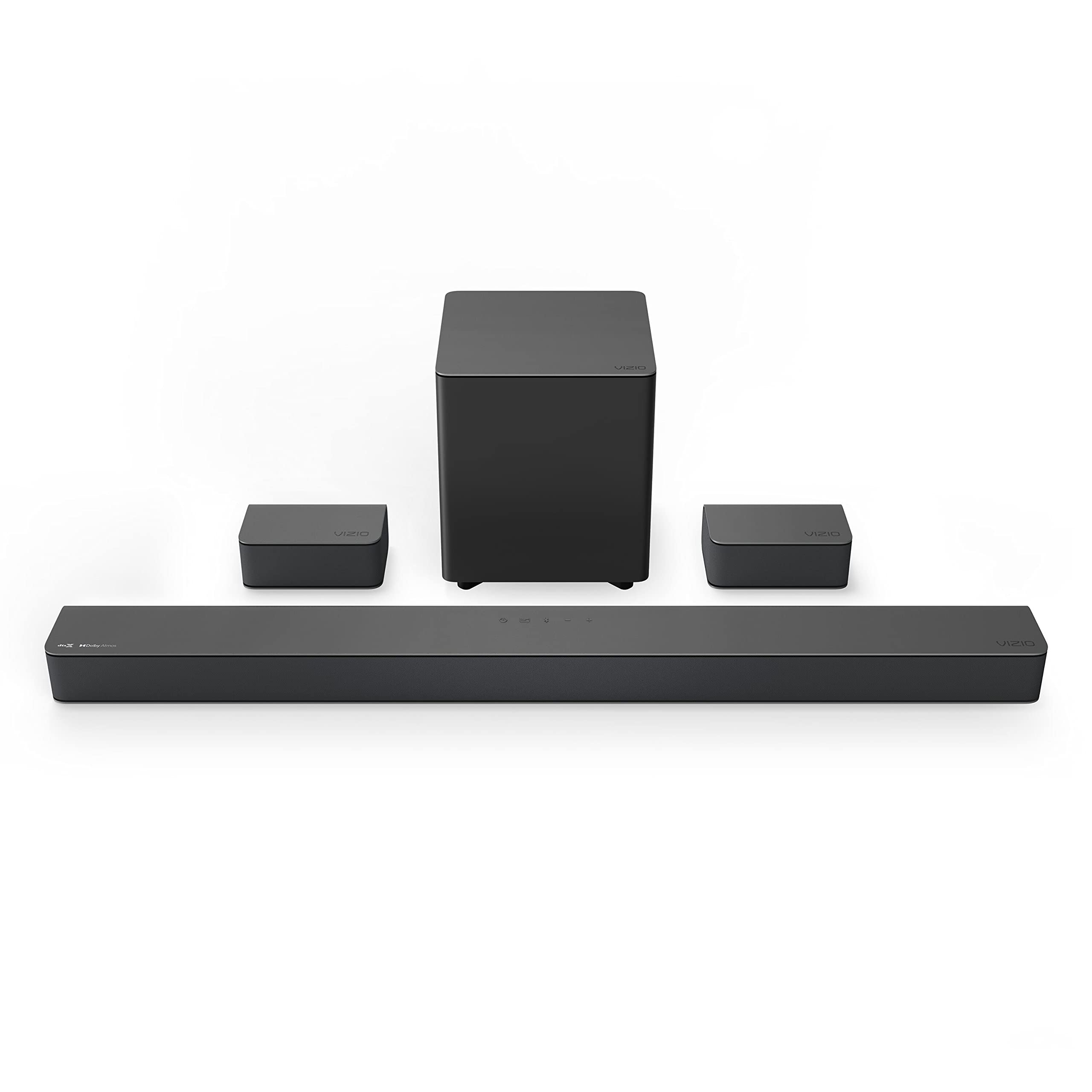 VIZIO M-Series 5.1 Premium Sound Bar with Dolby Atmos & DTS:X - Wireless Bluetooth Soundbar with Subwoofer, Alexa Compatible (M51ax-J6, 2022 Model) - Perfect for Home Theater, Movie Nights & Gaming