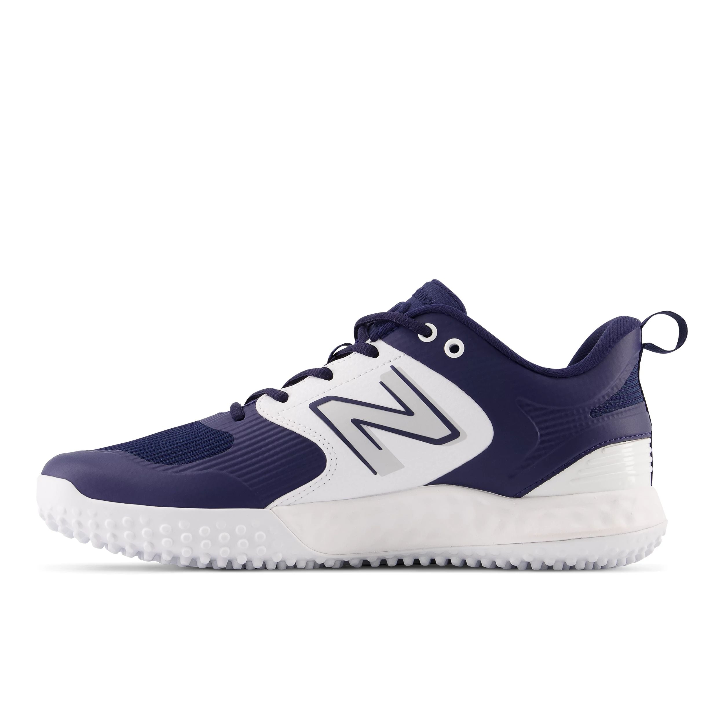 New Balance 3000v6 Navy & White Turf Shoes - Men's Athletic Training Sneakers for Baseball, Soccer & Field Sports | Lightweight Comfort & Durability