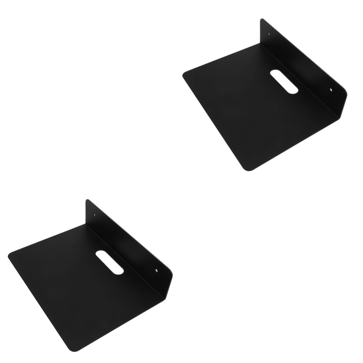 STOBOK 2-Pack Wall Mount Projector Bracket & Router Shelf - Universal Adjustable Mounting Rack for Projector, Router, DVD Player & Cable Management - Perfect for Home Theater, Office & Gaming Setup