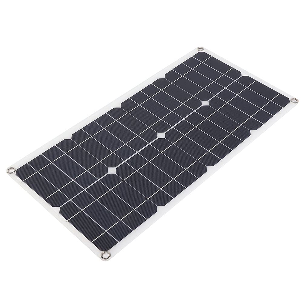 25W 18V Portable Solar Panel for Outdoor Camping, Hiking & Backpacking - Waterproof & Lightweight Solar Charger for Phones, Power Banks & Small Devices - Perfect for RV, Tent & Emergency Power Supply