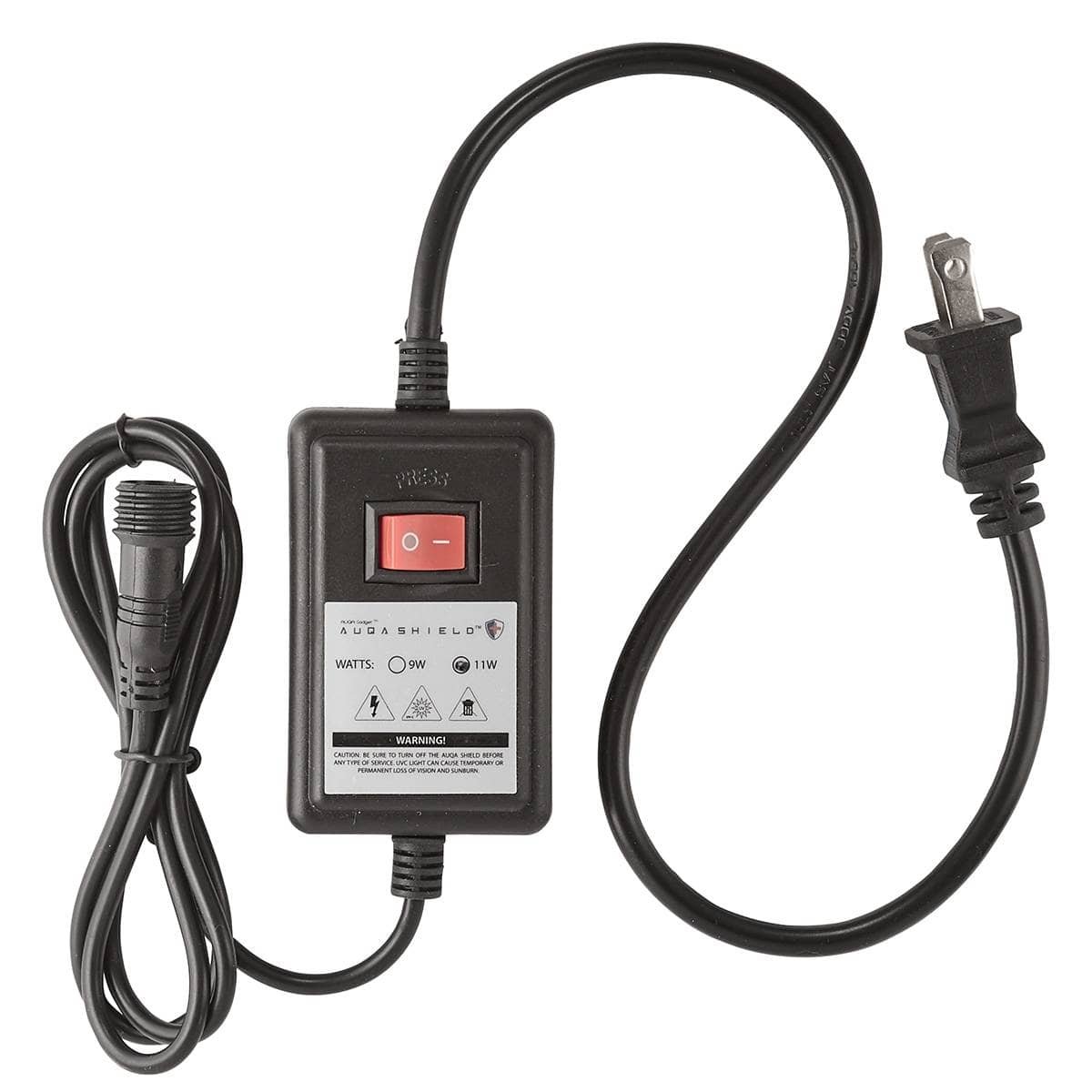 Aqua Shield UV Sterilizer for Aquariums - Innovative Marine Water Purifier | Kills Algae, Bacteria & Parasites | Perfect for Saltwater & Freshwater Fish Tanks, Ponds & Reef Systems