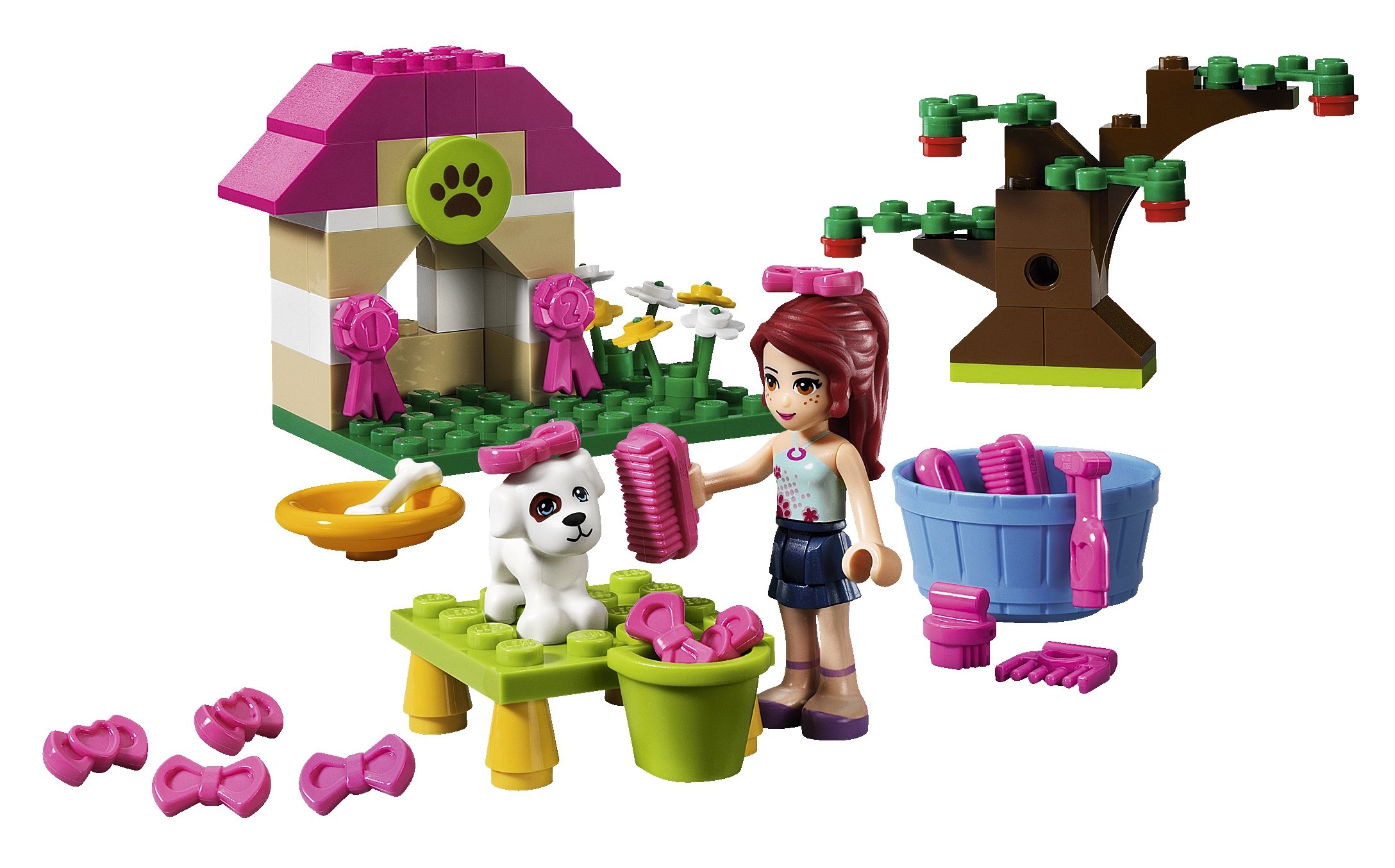 LEGO Friends Mia’s Puppy House Building Toy Set 3934 - Creative Play for Kids, Perfect Gift for Animal Lovers & LEGO Enthusiasts | Great for Birthday Presents & Indoor Activities