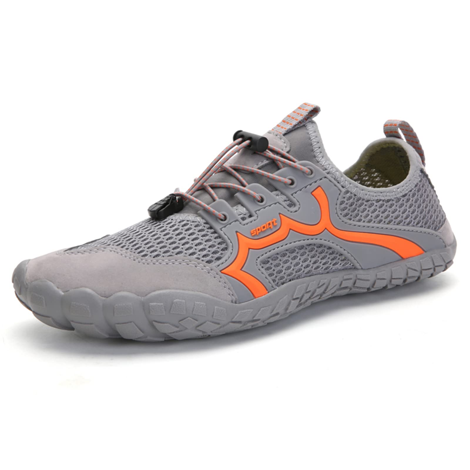 Sytanbo Men's Quick-Dry Water Shoes - Lightweight Barefoot Beach Shoes for Surfing, Yoga, Pool & Outdoor Activities | Perfect for Swimming, Hiking and Water Sports