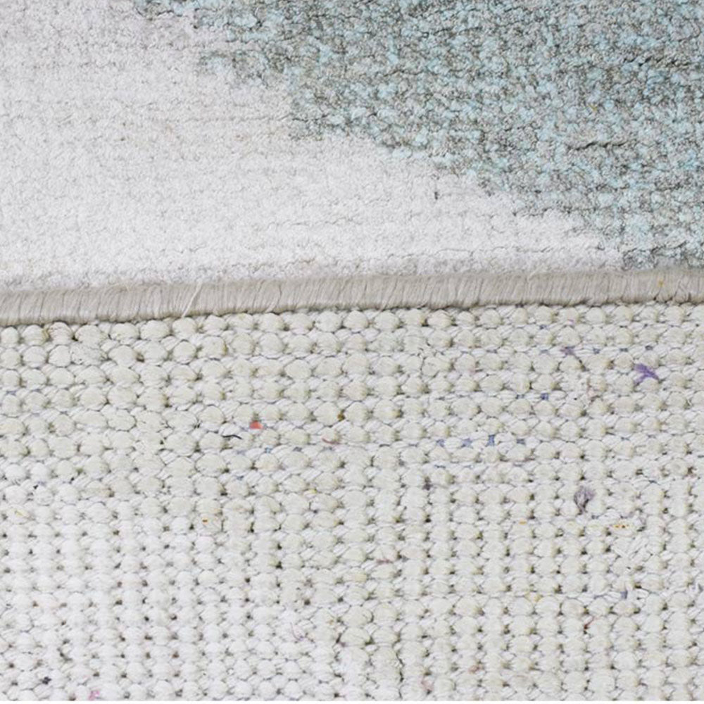 Hand Knotted Sheer Area Rug - Lightweight & Elegant for Living Room, Bedroom, or Nursery Decor