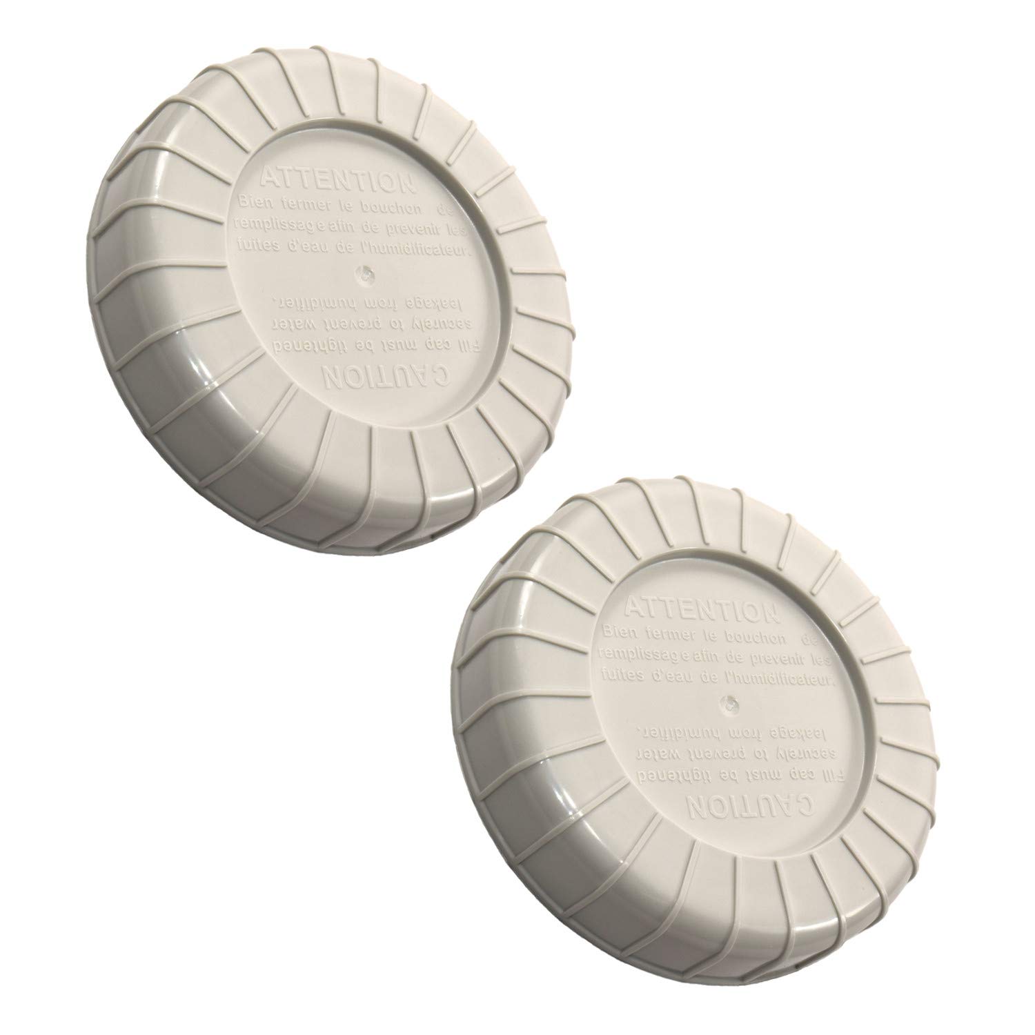 HQRP 2-Pack Replacement Bottle Fill Caps for Emerson MoistAir Humidifiers - Compatible with 1305, HC13030, HD1202C1C, HD1300, HD13000, HD13002, HD13003, HD130000, HD1303, HD13030, HD1305, HD13050, HD1305D Models - Perfect for Easy Refilling and Maintenance