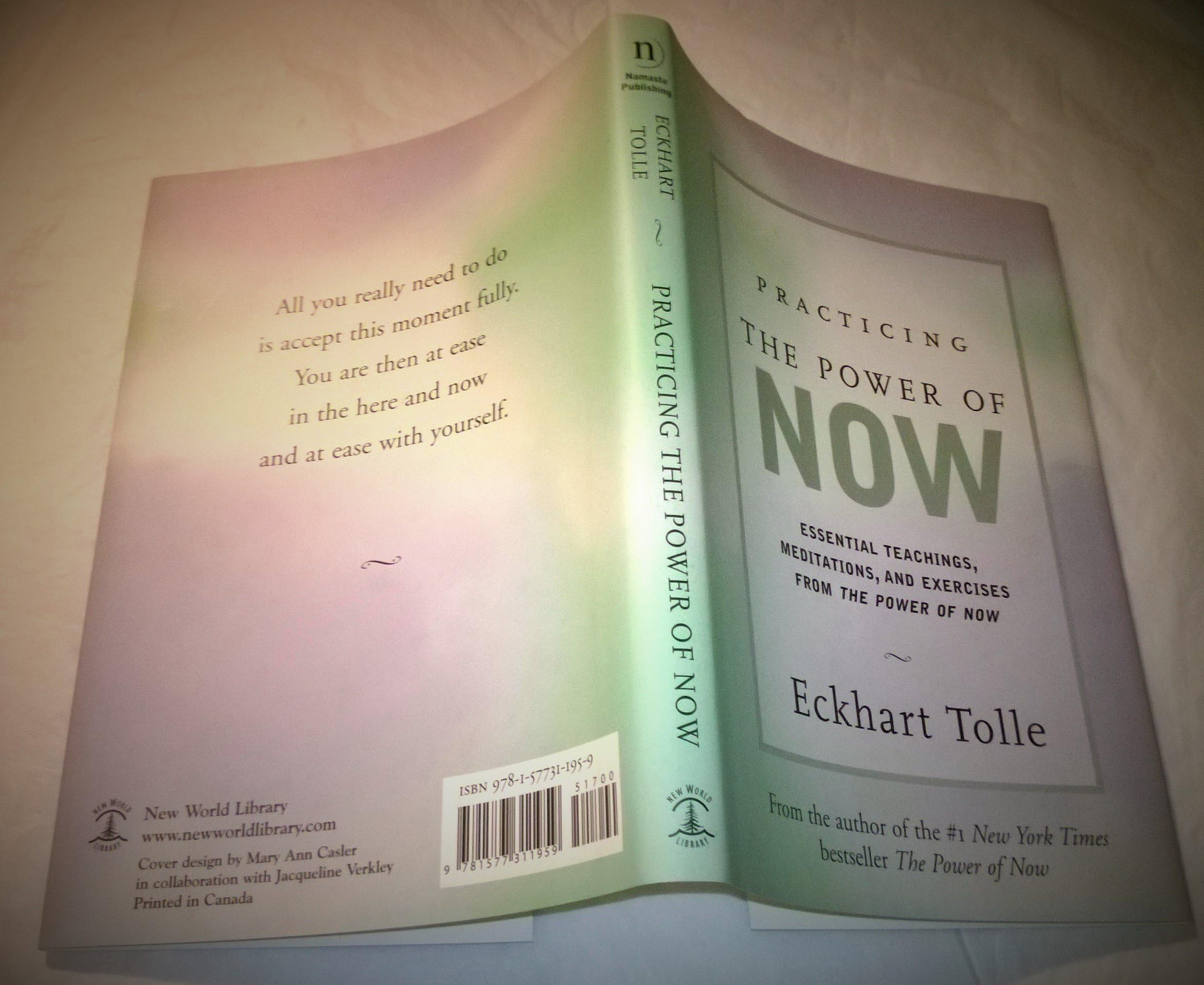 Practicing the Power of Now: Essential Teachings, Meditations & Exercises for Mindfulness & Spiritual Growth - Perfect for Daily Meditation, Stress Relief & Personal Transformation