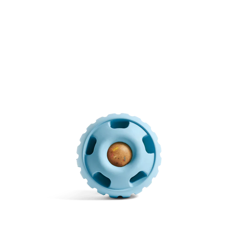 Party Pupsicle Dog Toy in Blue (Buddy Blue) | Birthday Edition for Woof Pops - Perfect for Birthday Celebrations & Playtime Fun