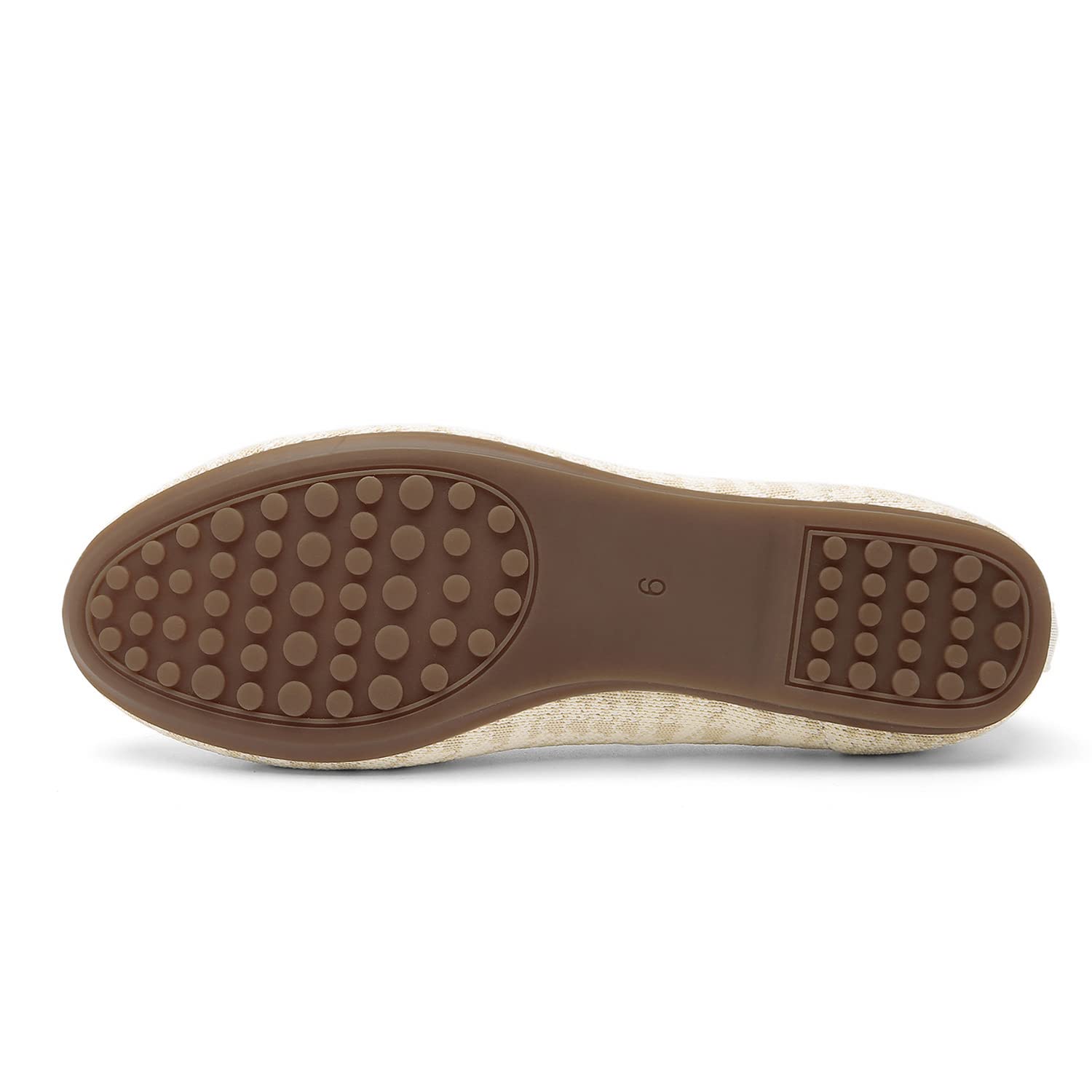 Women's Ballet Flats - Comfortable Knit Round Toe Mesh Shoes for Casual & Dressy Wear | Perfect for Office, Travel & Everyday Outfits