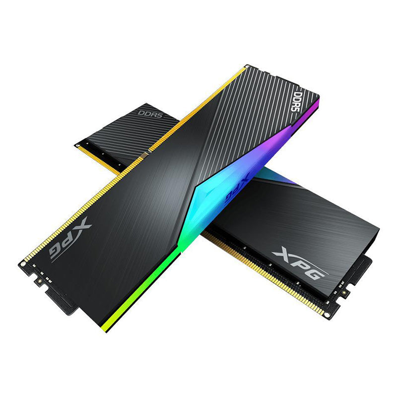 XPG Lancer RGB 32GB (2x16GB) 7200MHz DDR5 RAM Kit - AX5U7200C3416G DCLARBK - High-Performance Gaming & Overclocking Memory for PC Builds, Streaming, and Content Creation