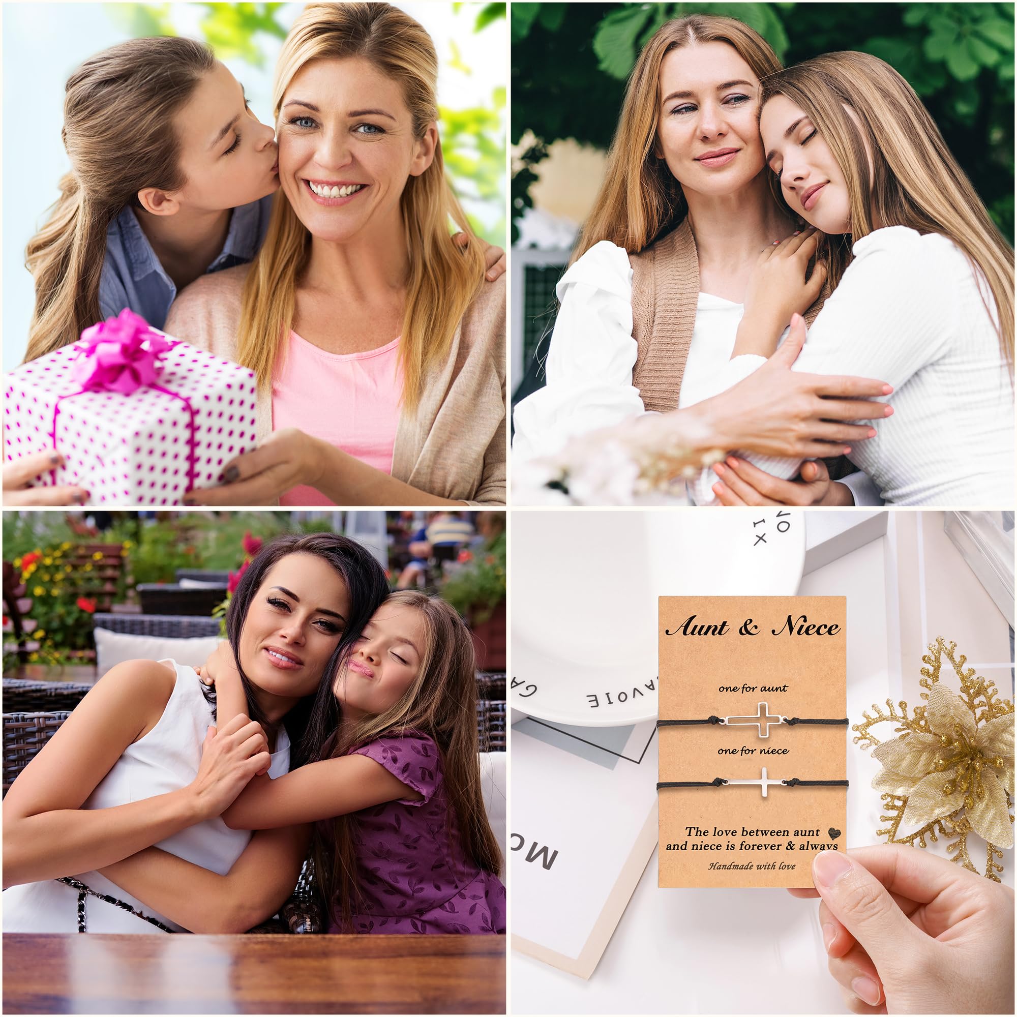 Tarsus Cross Matching Bracelets for Men and Women - Perfect Gift for Father's Day, Mother's Day, Christmas & Birthday - Couple, Family & Friendship Jewelry for Special Occasions