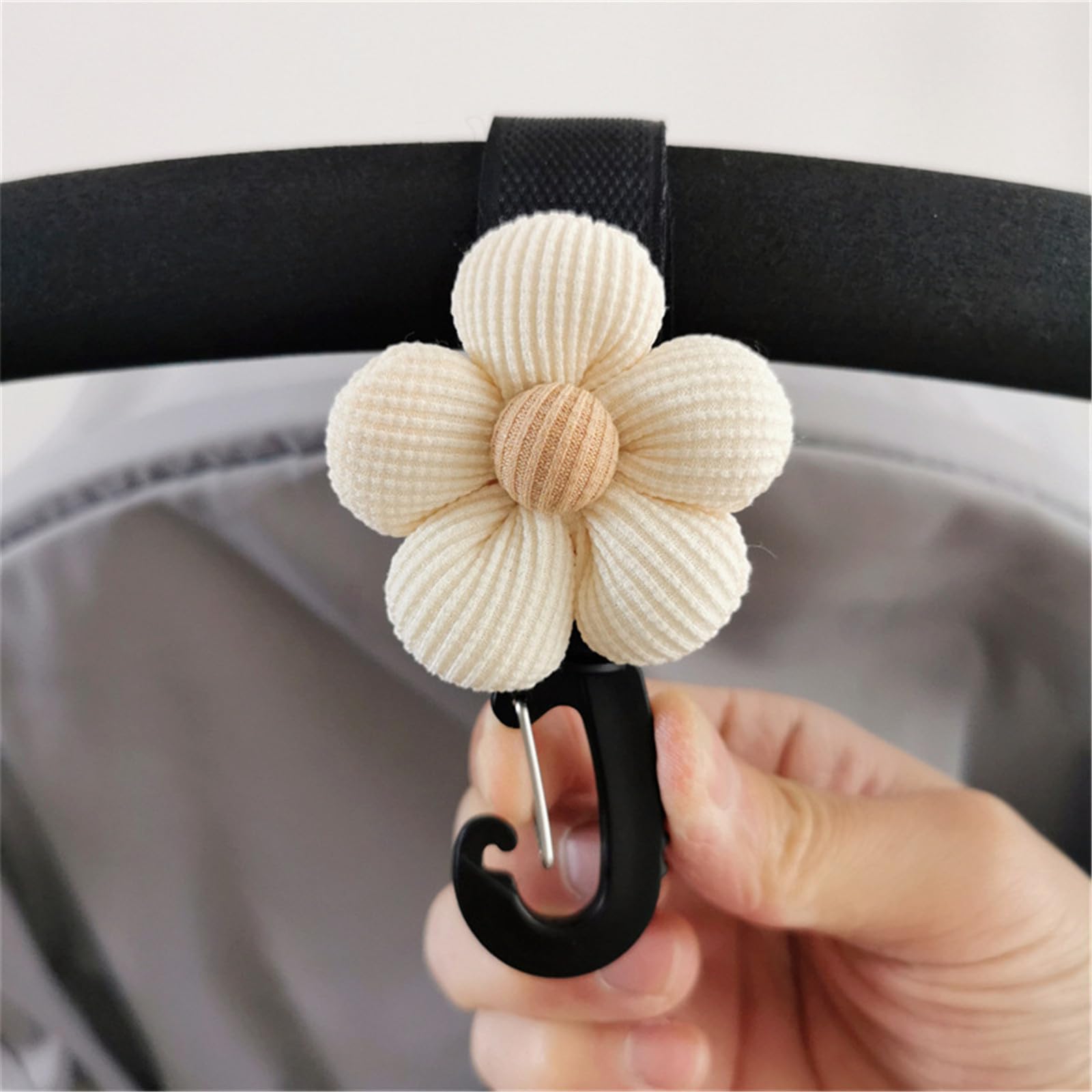 Jojobasec Stroller Hook & Pram Organizer - Baby Cart Hanger for Diaper Bags, Toys & Essentials - Perfect for Shopping, Walks & Travel with Infant Pushchair Accessories