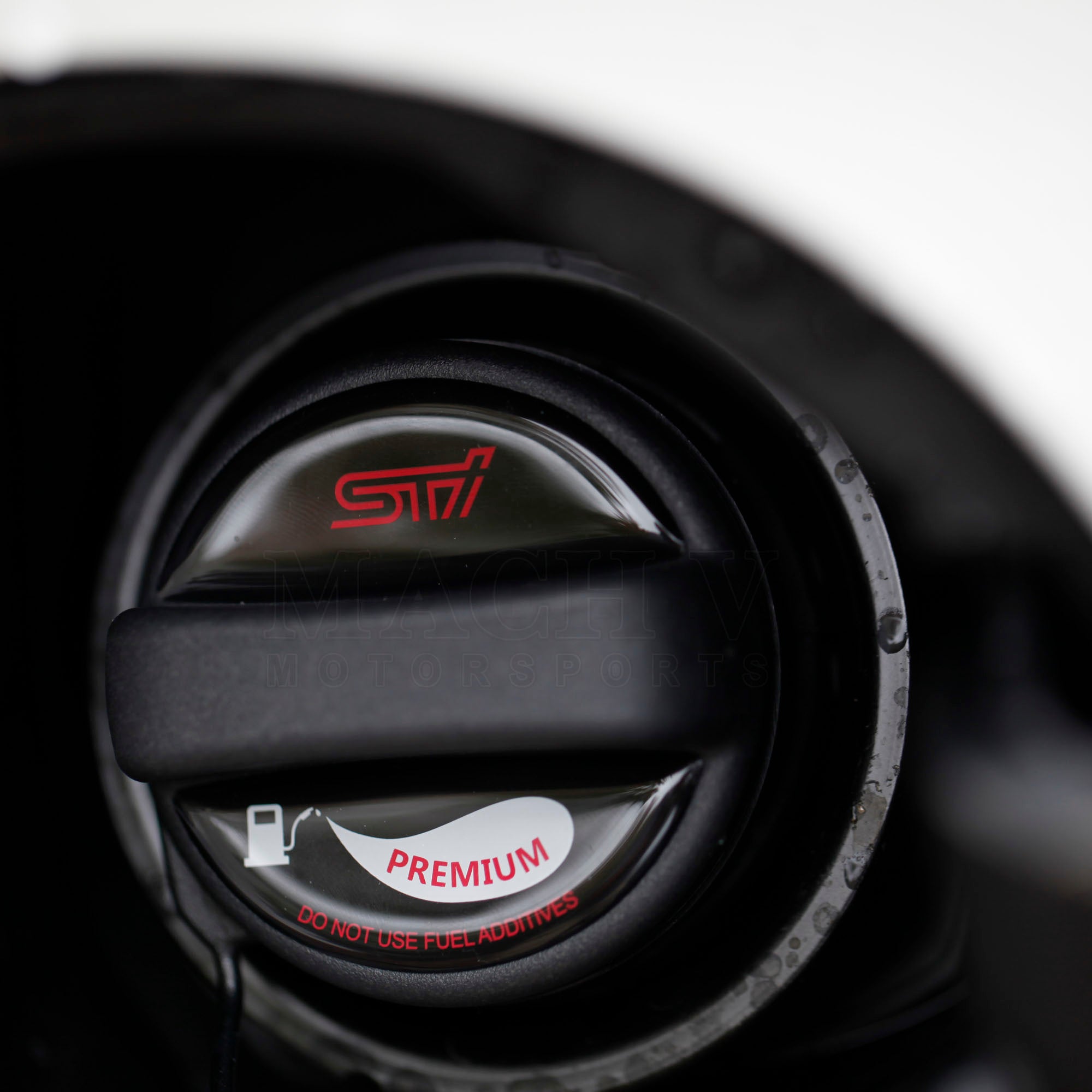 STi Fuel Cap Decal - High Performance Vinyl Sticker for Subaru WRX STI - Perfect for Car Enthusiasts & Customization - Great for Racing, Car Shows & Personalization