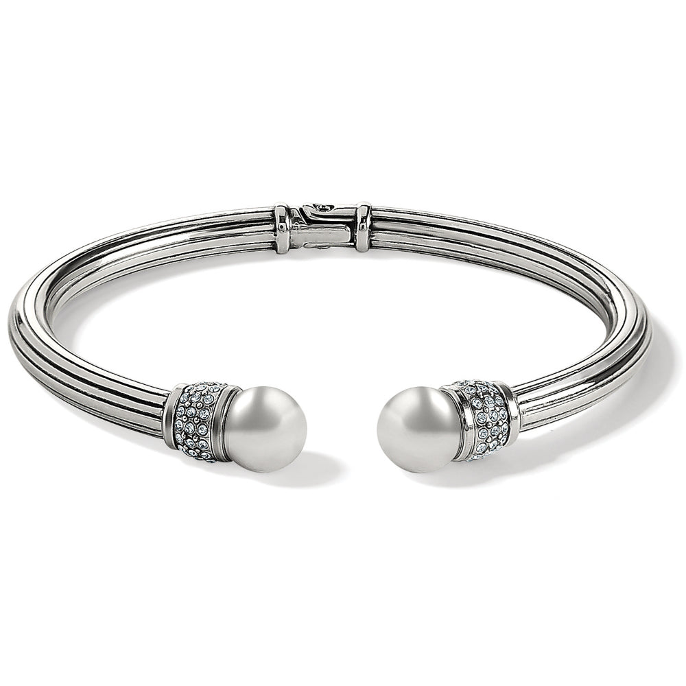 Brighton Meridian Open Hinged Bangle - Elegant Adjustable Bracelet for Women | Perfect for Parties, Weddings & Everyday Wear