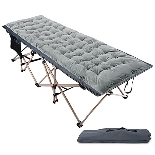 Grey Oversized Cot+grey Pad (Thicker)