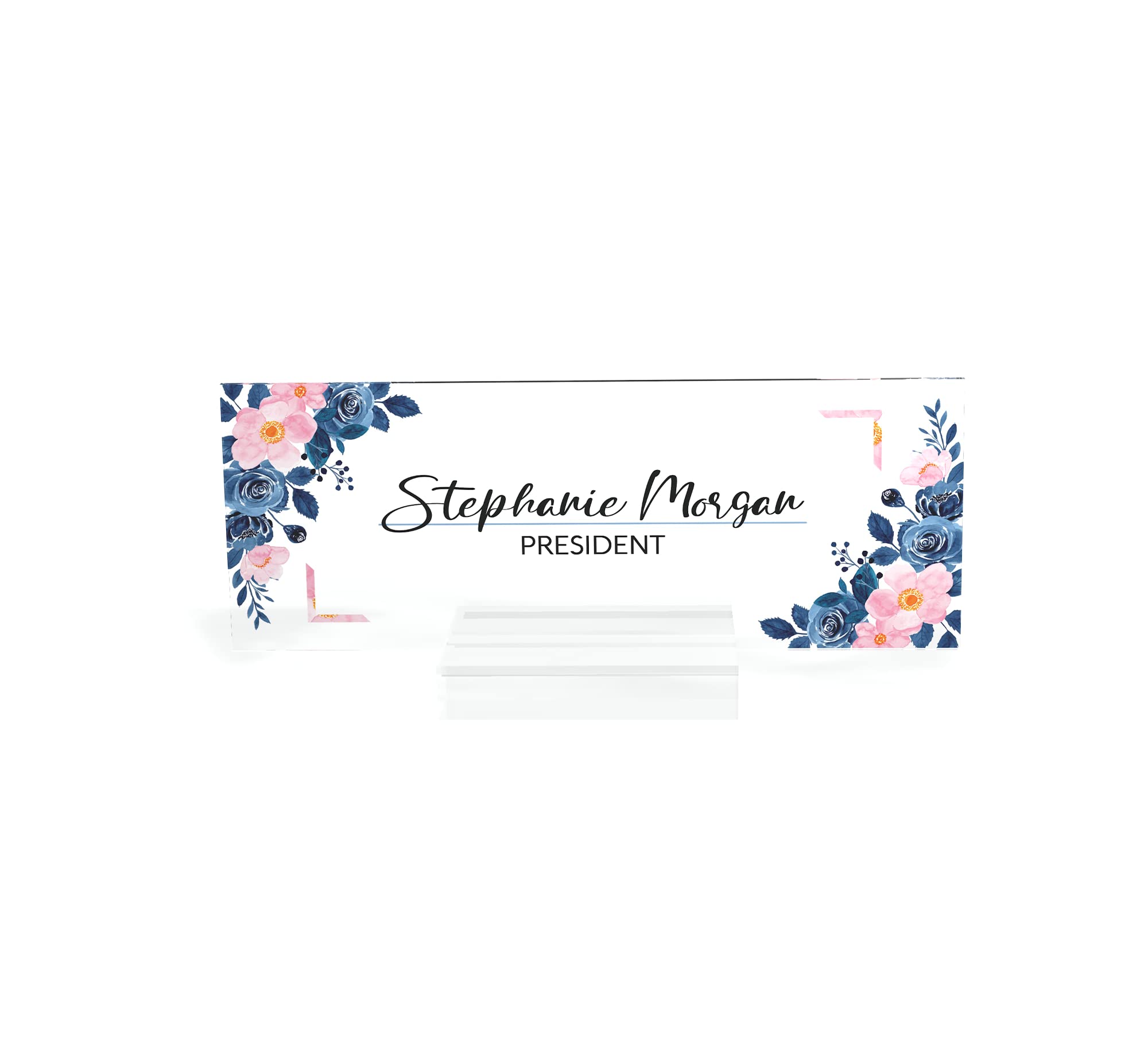 Custom Engraved Name Plates for Office Desk & Wall - ARTSWAVE | Professional Workspace Decor