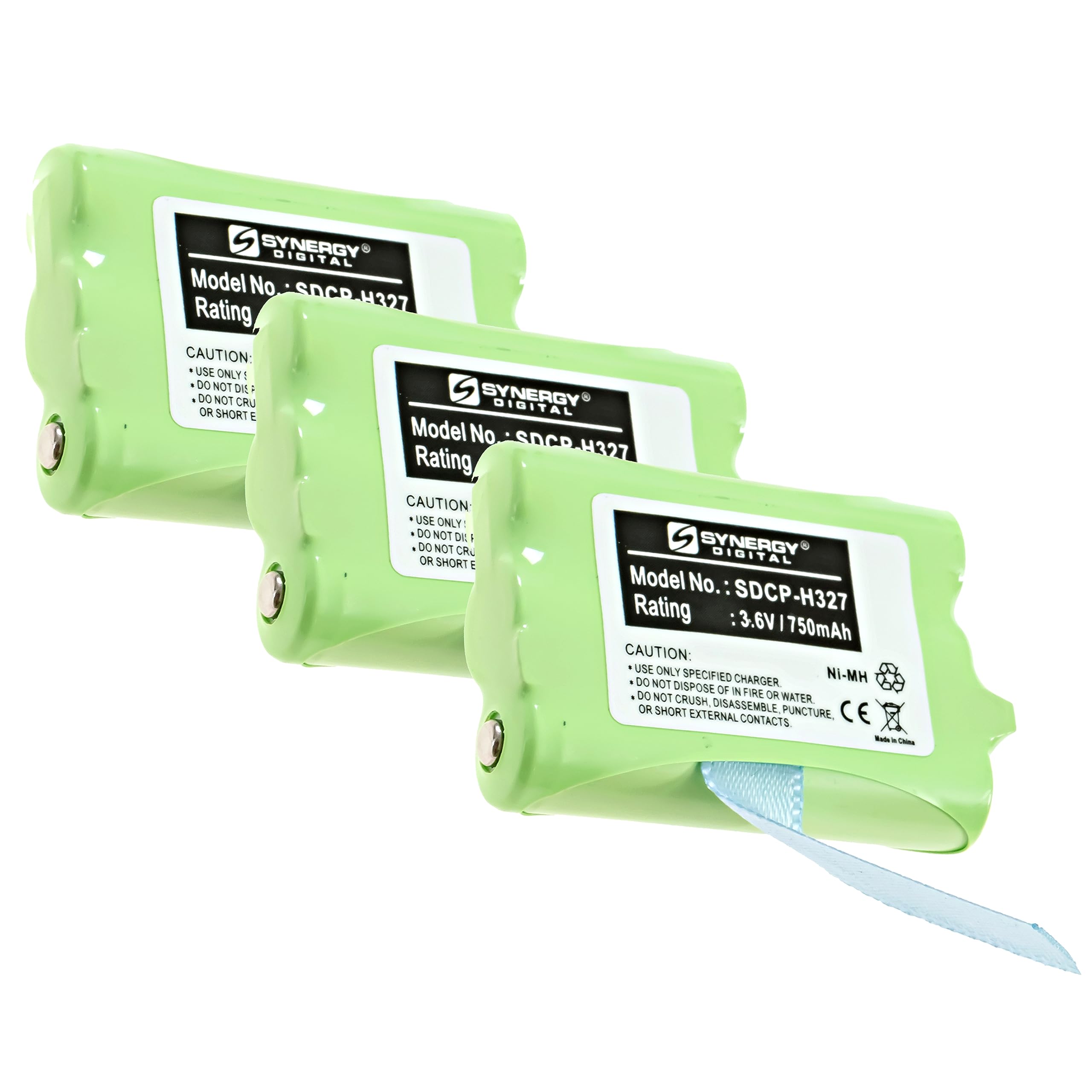Synergy Digital Cordless Phone Batteries - 3-Pack Ni-MH 3.6V 750mAh Replacement for AT&T BATT2419 | Long-Lasting Power for Home & Office Phones