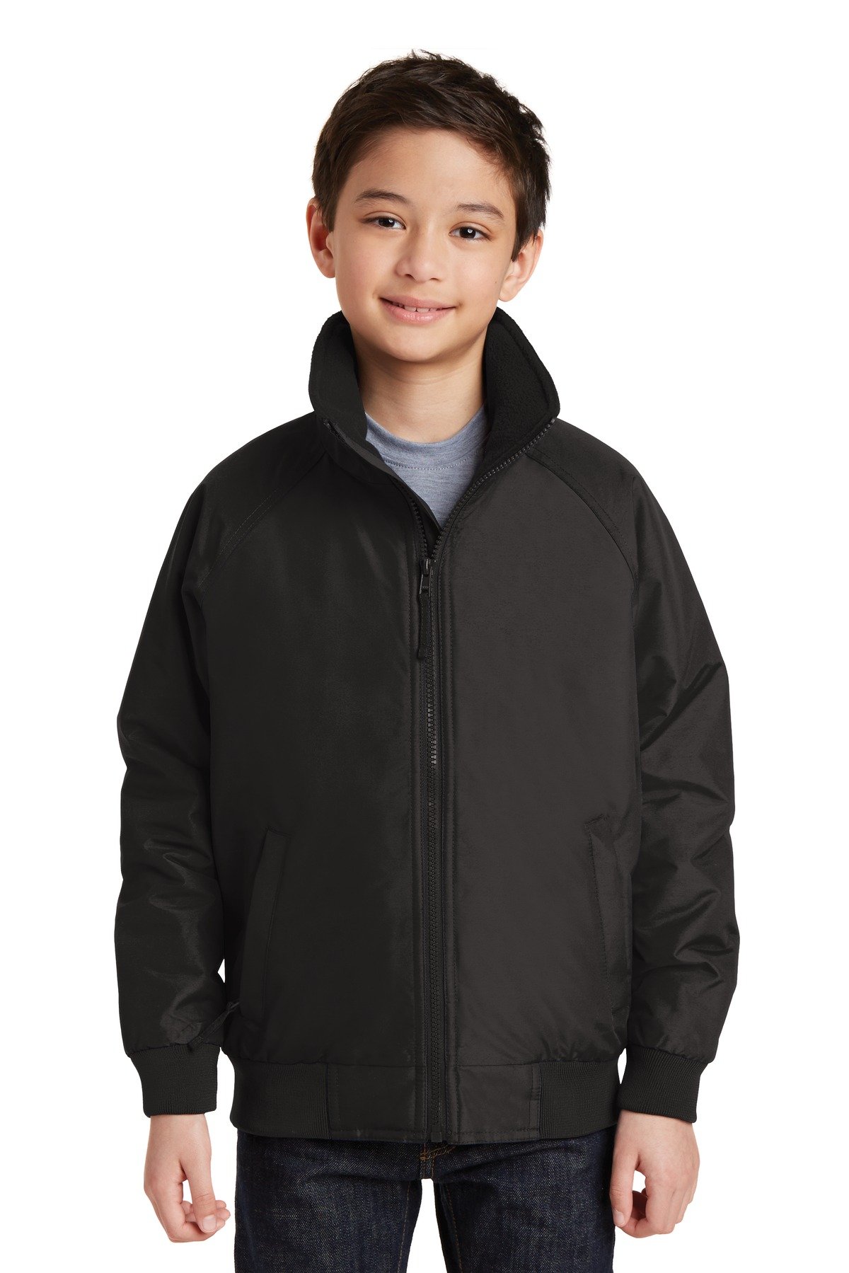 Port Authority Boys' Charger Jacket - Water-Resistant School Jacket for Kids - Lightweight & Durable Outerwear for Playground, School & Outdoor Activities