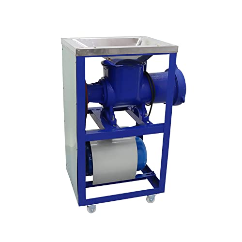 220V 4KW Electric Bone Crusher Grinder - Heavy Duty Meat & Feed Processor for Fish, Chicken, Livestock - Perfect for Farms, Butcher Shops & Pet Food Production