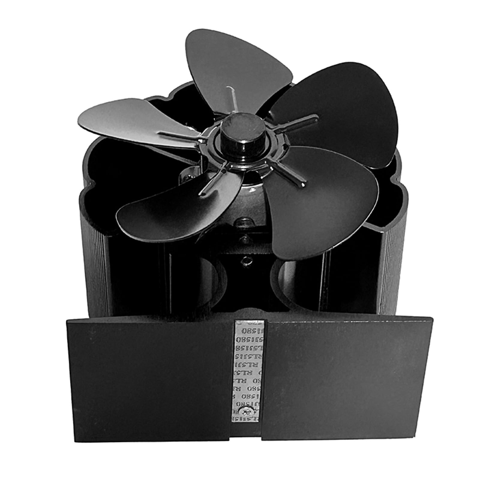 Efficient Heat Powered Stove Fan for Wood Stoves - Quiet Warm Air Circulation, Energy Saving & Fuel Efficient - Perfect for Home Heating, Cabins & Off-Grid Living
