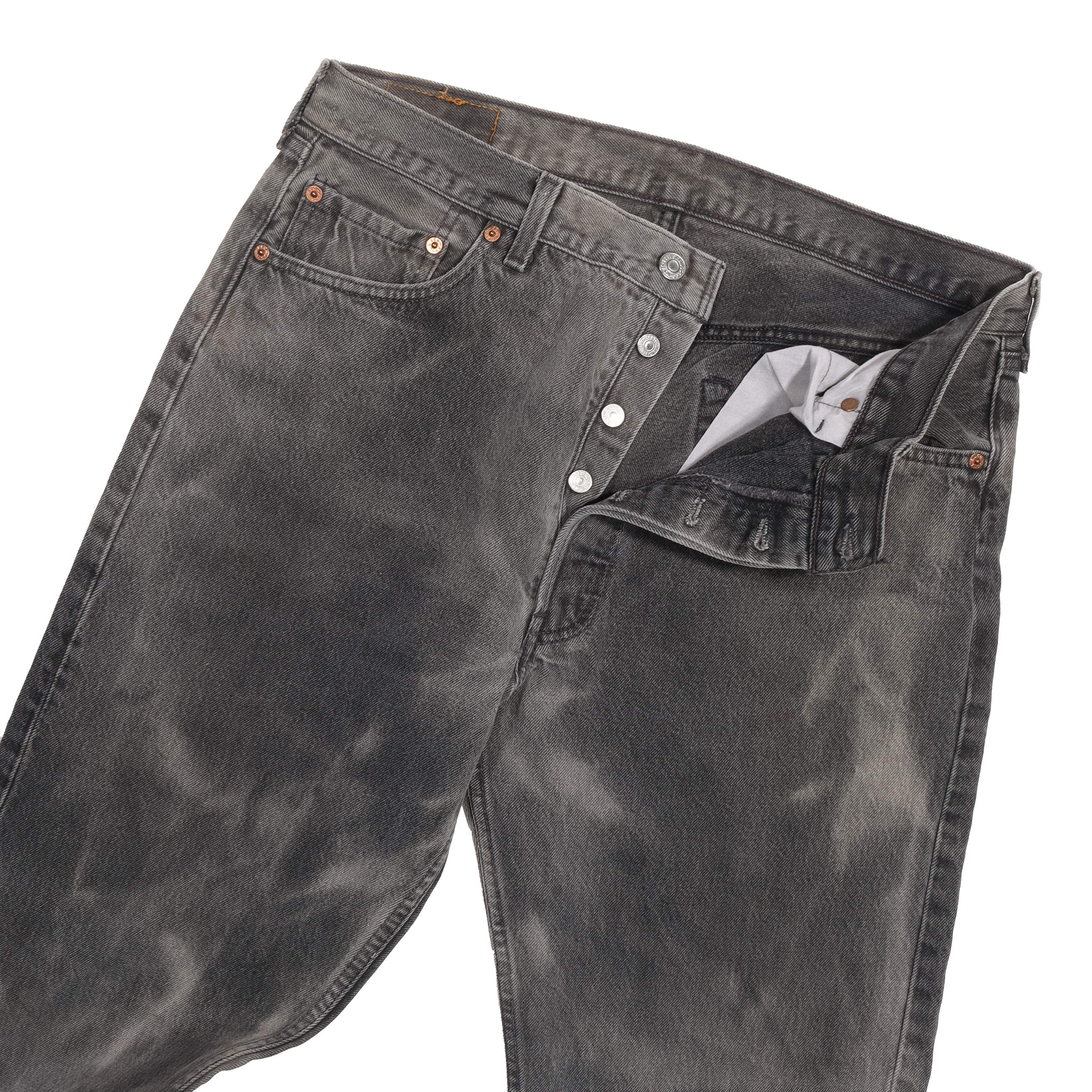 Vintage 1990's Levi's 501 Stonewash Denim Jeans for Men - Classic Relaxed Fit Blue Jeans for Casual Wear & Retro Fashion