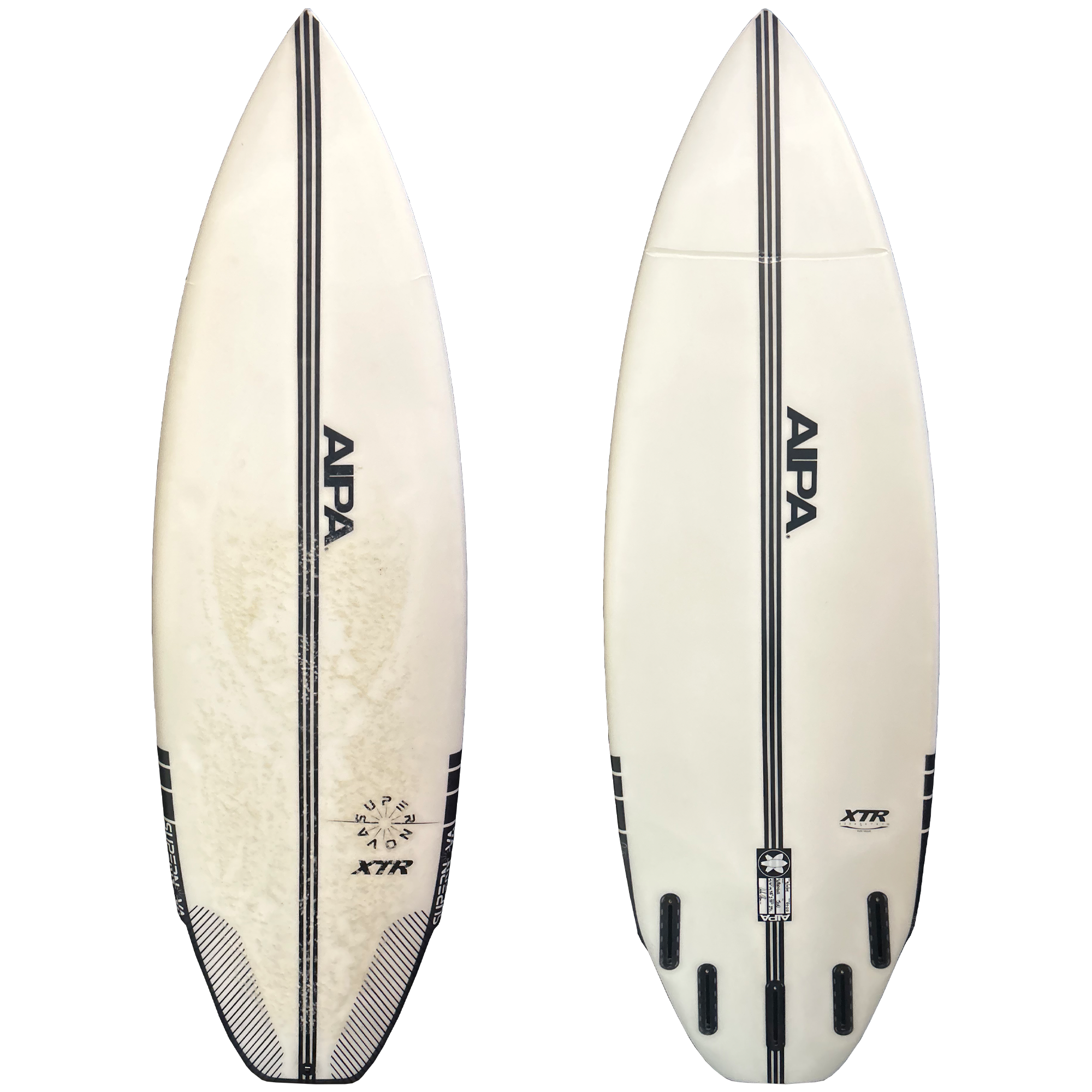 Aipa Super Nova 5'6 Surfboard with Futures Fins - High Performance Shortboard for Waves & Beach Surfing - Perfect for Intermediate to Advanced Surfers