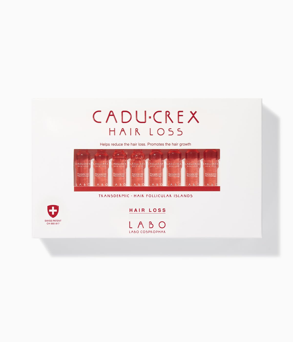 CADUCREX Advanced Hair Growth Treatment for Women - 40 Vials - Anti Hair Loss Solution for Thinning Hair & Scalp Care - Perfect for Daily Use & Salon Treatments