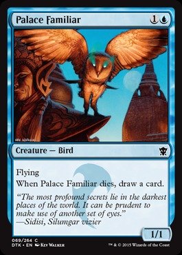 Magic The Gathering - Palace Familiar (069/264) Foil Card - Dragons of Tarkir MTG Collectible Trading Card Game - Perfect for Deck Building & Strategy Games