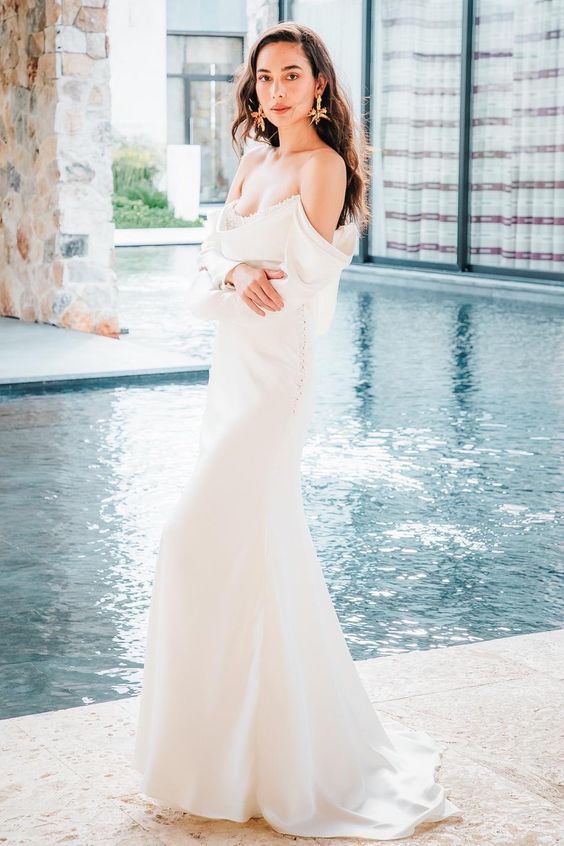 Watters Garance Gown - Elegant Wedding Dress for Brides | Perfect for Beach, Garden & Formal Weddings
