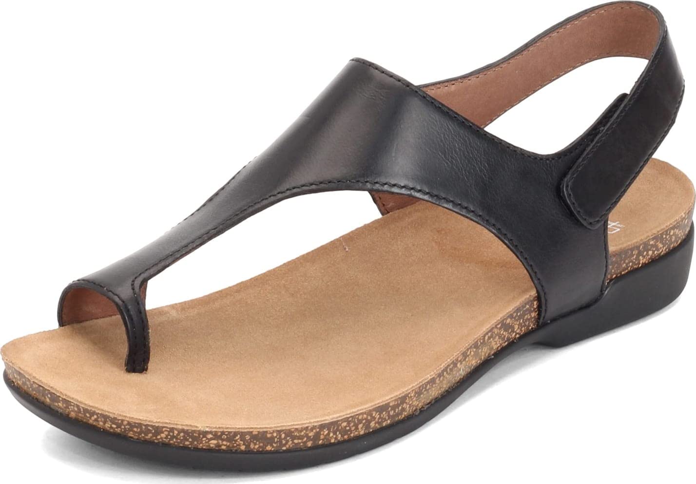 Dansko Reece Women's Sandals - Lightweight Rubber Outsole for Comfort & Durability - Adjustable Hook & Loop Strap for Secure Fit - Perfect for Casual Outings, Work & Summer Travel