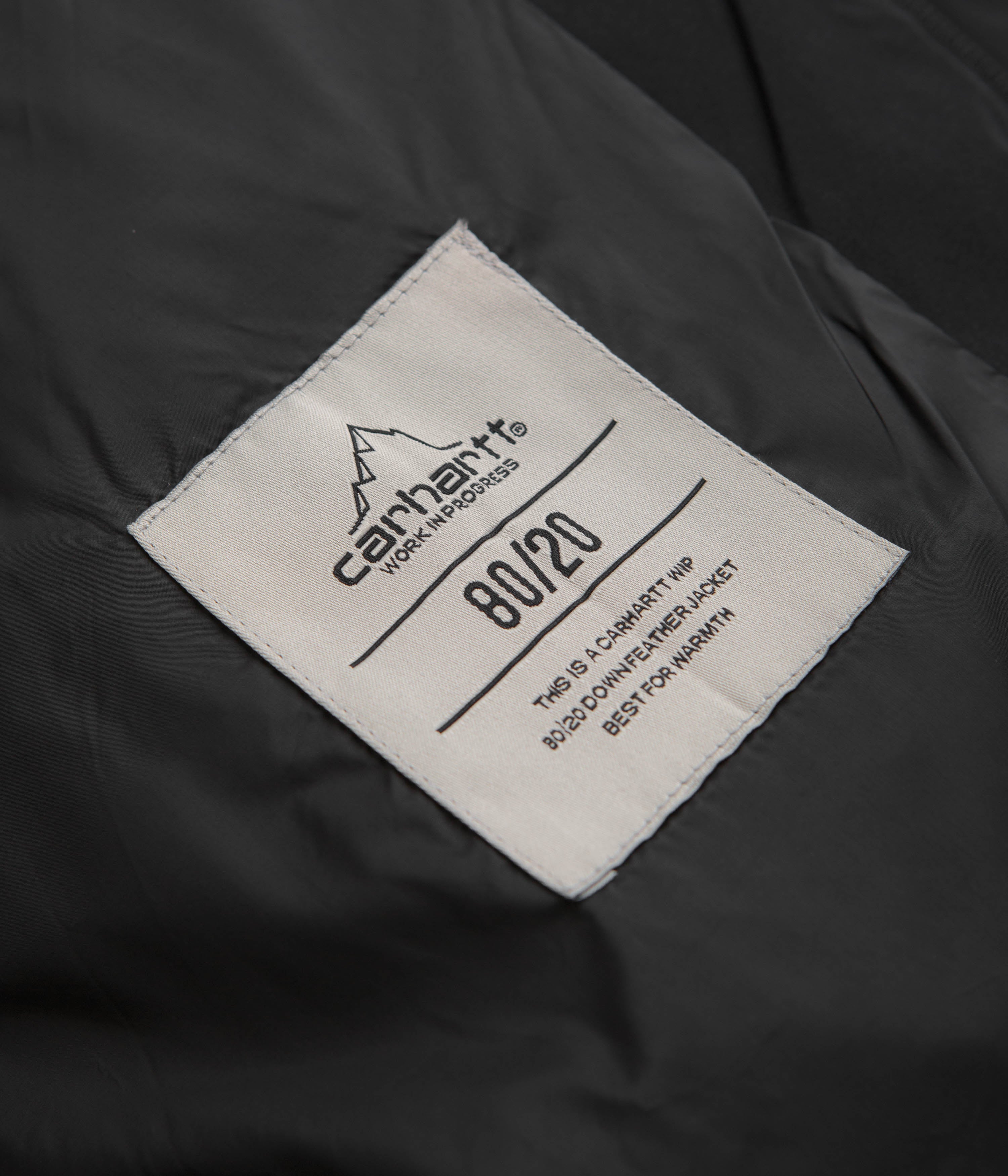 Carhartt Danville Jacket for Men - Durable Workwear Coat in Black/White - Ideal for Construction, Outdoor Work & Casual Wear