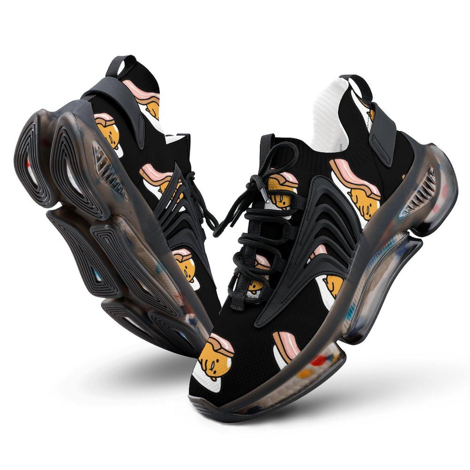 Bacon Slice Men's Lightweight Running Shoes - Breathable Athletic Sneakers for Gym, Hiking & Outdoor Sports | Comfortable Workout Shoes for Jogging & Fitness