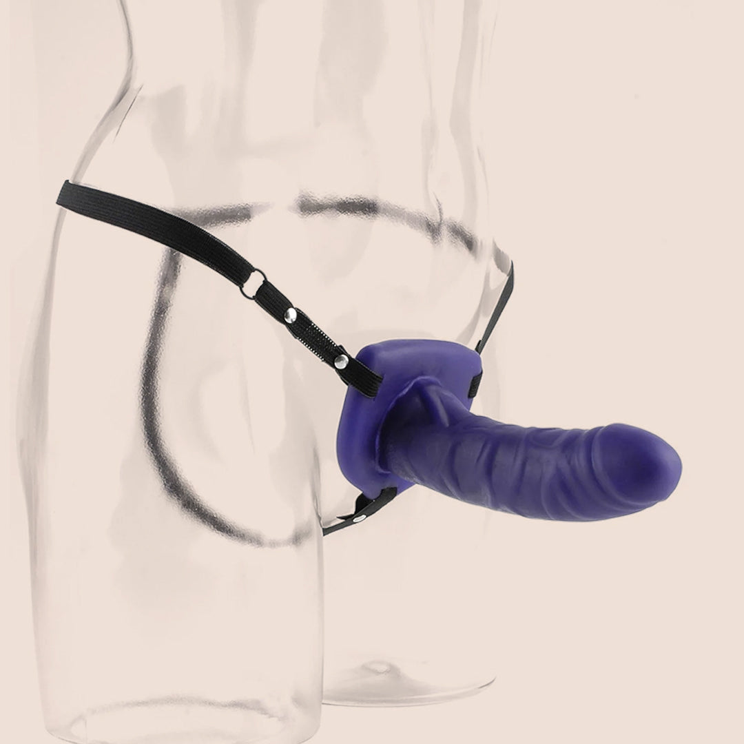Fetish Fantasy Series Classix Strap-On with Comfortable Elastic Harness - Perfect for Couples Play & BDSM Exploration