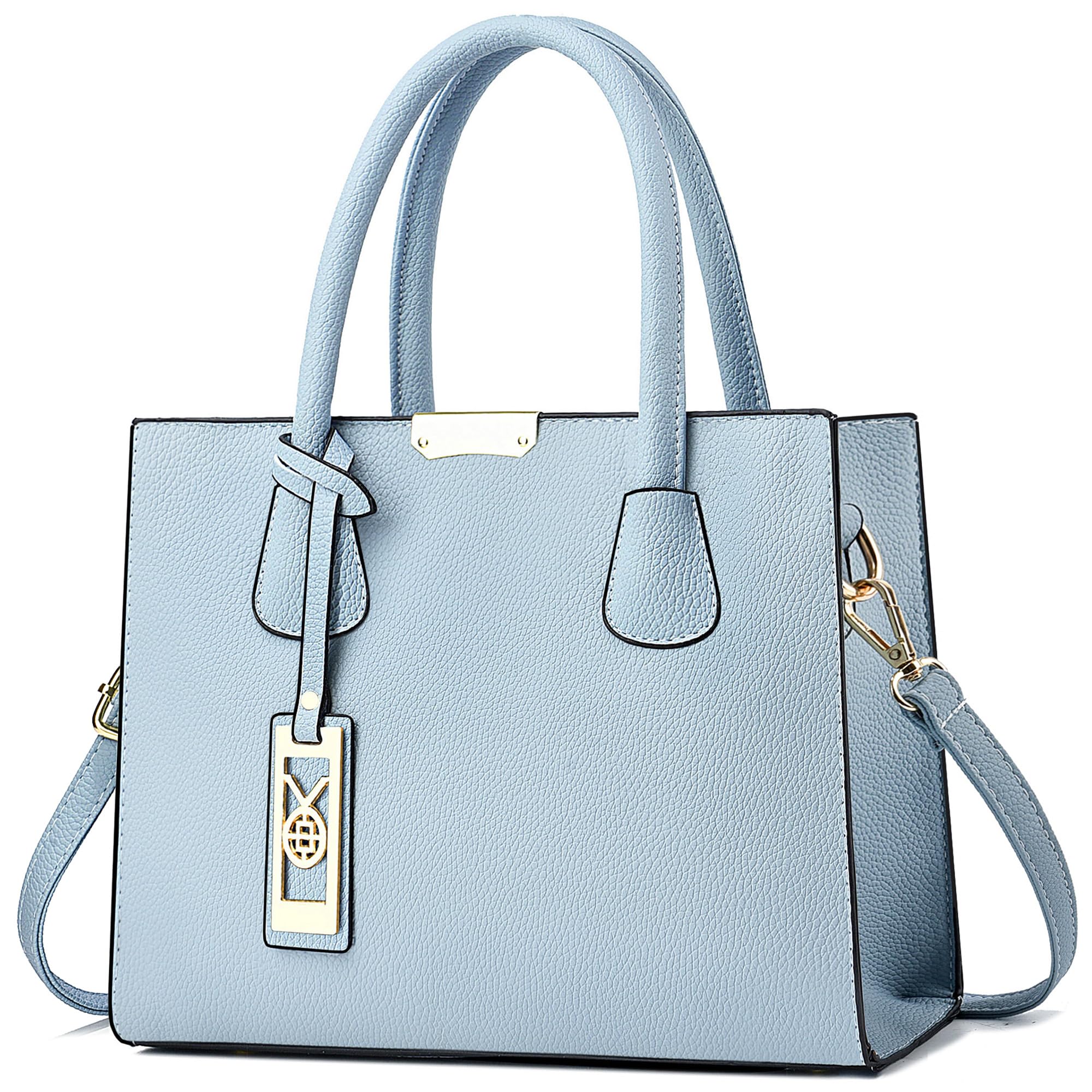 CHICAROUSAL Women's Crossbody Purse & Handbag - PU Leather Tote Shoulder Bag with Top Handle - Stylish Satchel for Work, Travel & Everyday Use