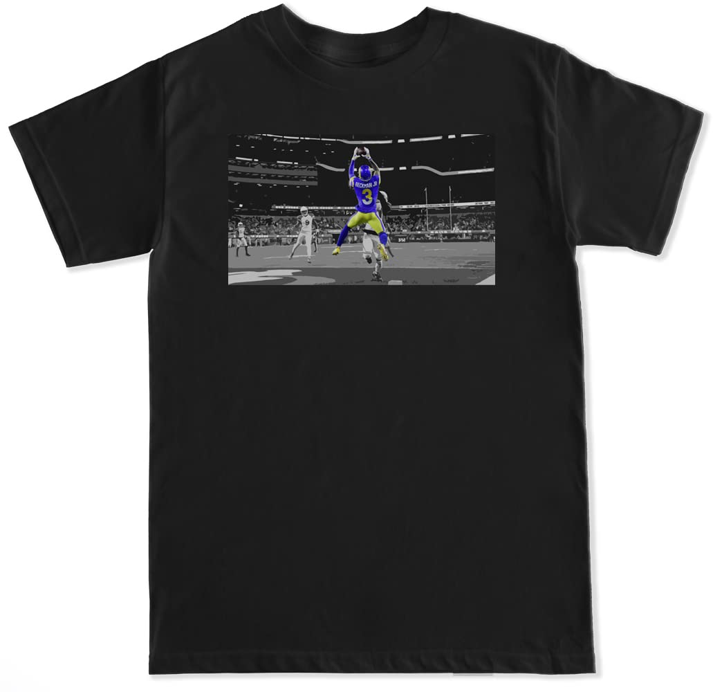 FTD Apparel Men's OBJ 3 Touchdown T-Shirt - Comfortable Cotton Football Jersey for NFL Fans, Game Day Outfits & Casual Wear