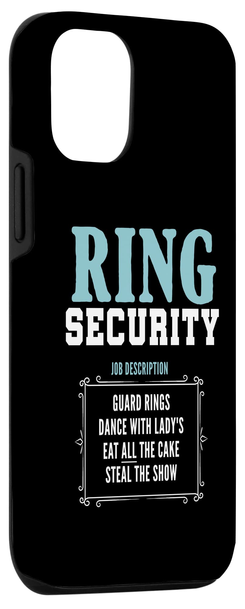 iPhone 12/12 Pro Cute Wedding Ring Bearer Phone Case - 