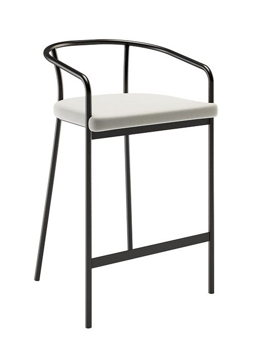 Giotto Stool by BBB - Modern Bar Stool with Adjustable Height for Kitchen Island, Home Bar & Dining Room - Durable & Stylish Seating Solution