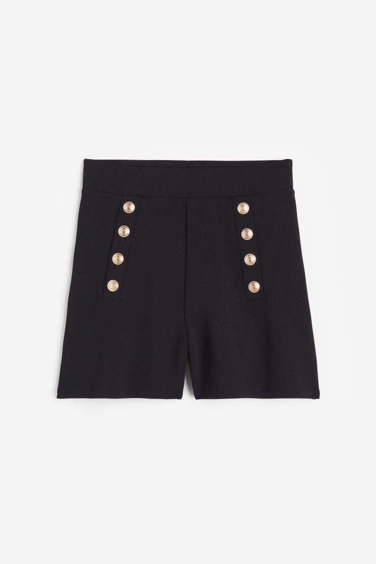 Stylish Button Front Shorts for Women - Comfortable & Trendy Summer Shorts - Perfect for Casual Outings, Beach Trips, and Outdoor Adventures