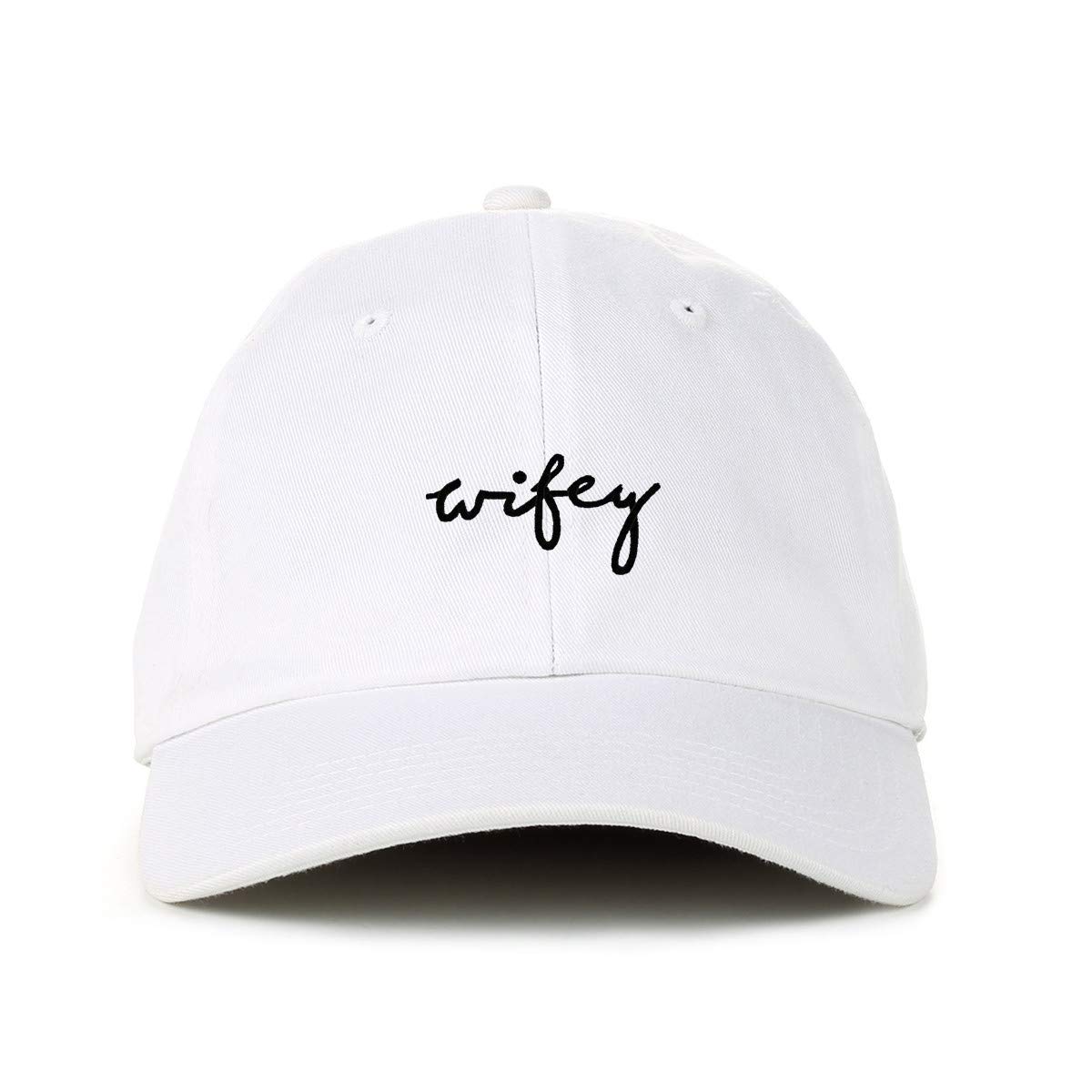 Wifey Embroidered Cotton Baseball Cap - Adjustable Dad Hat for Women & Men - Perfect for Casual Outfits, Outdoor Activities & Sports