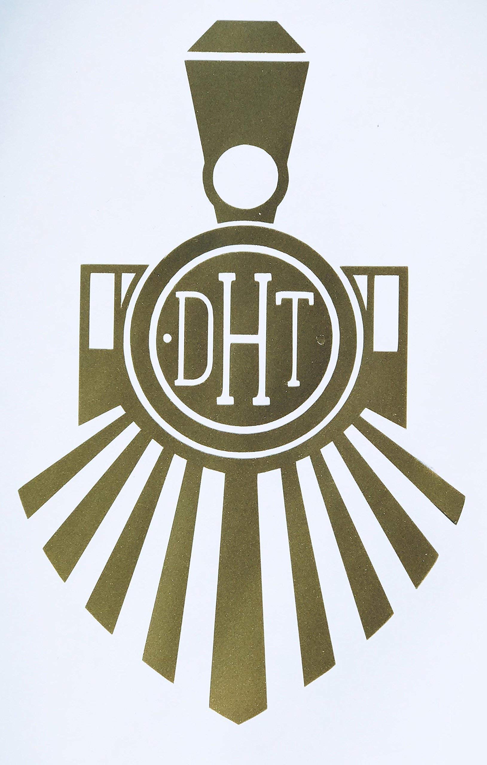 Custom Monogram Train Decal - Personalized Locomotive Sticker for Laptops, Tumblers, Windows, Cars & Trucks - Vinyl Wall Decal for Home, Office & Nursery Decor - Perfect for Kids Rooms & DIY Projects