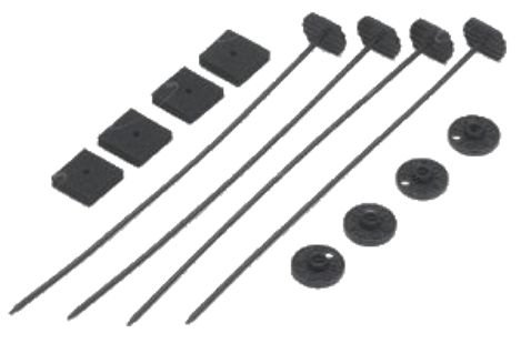 Universal Cooling Fan Zip Tie Mounting Kit - Secure & Adjustable for PC, Laptop, and Electronics Cooling - Perfect for Gaming Rigs, Workstations, and DIY Projects