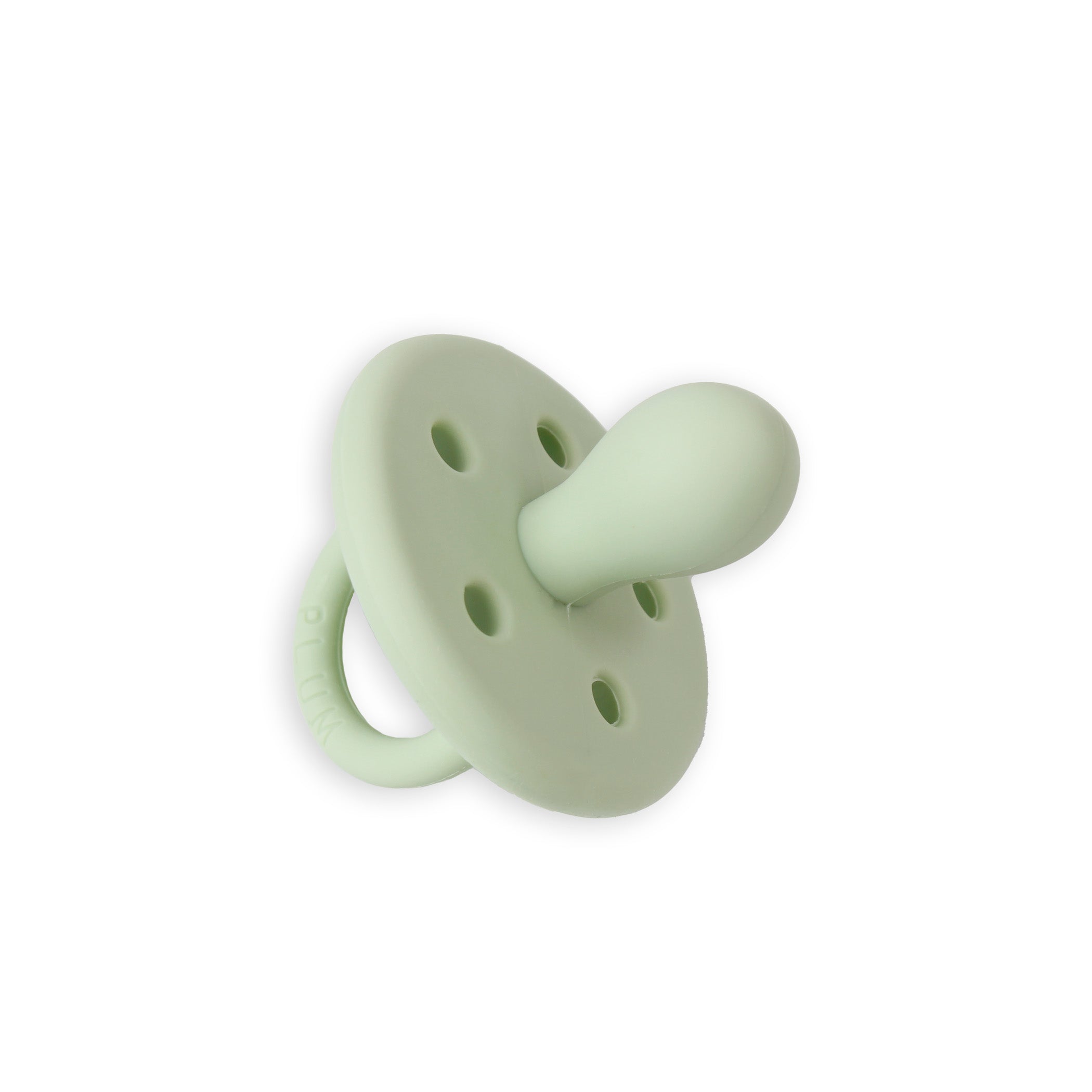 4PK Silicone Baby Pacifiers - Olive & Steel Blue (0-6 Months) - Soothing Teething Relief for Newborns & Infants - Perfect for Daycare, Travel & Sleep Time