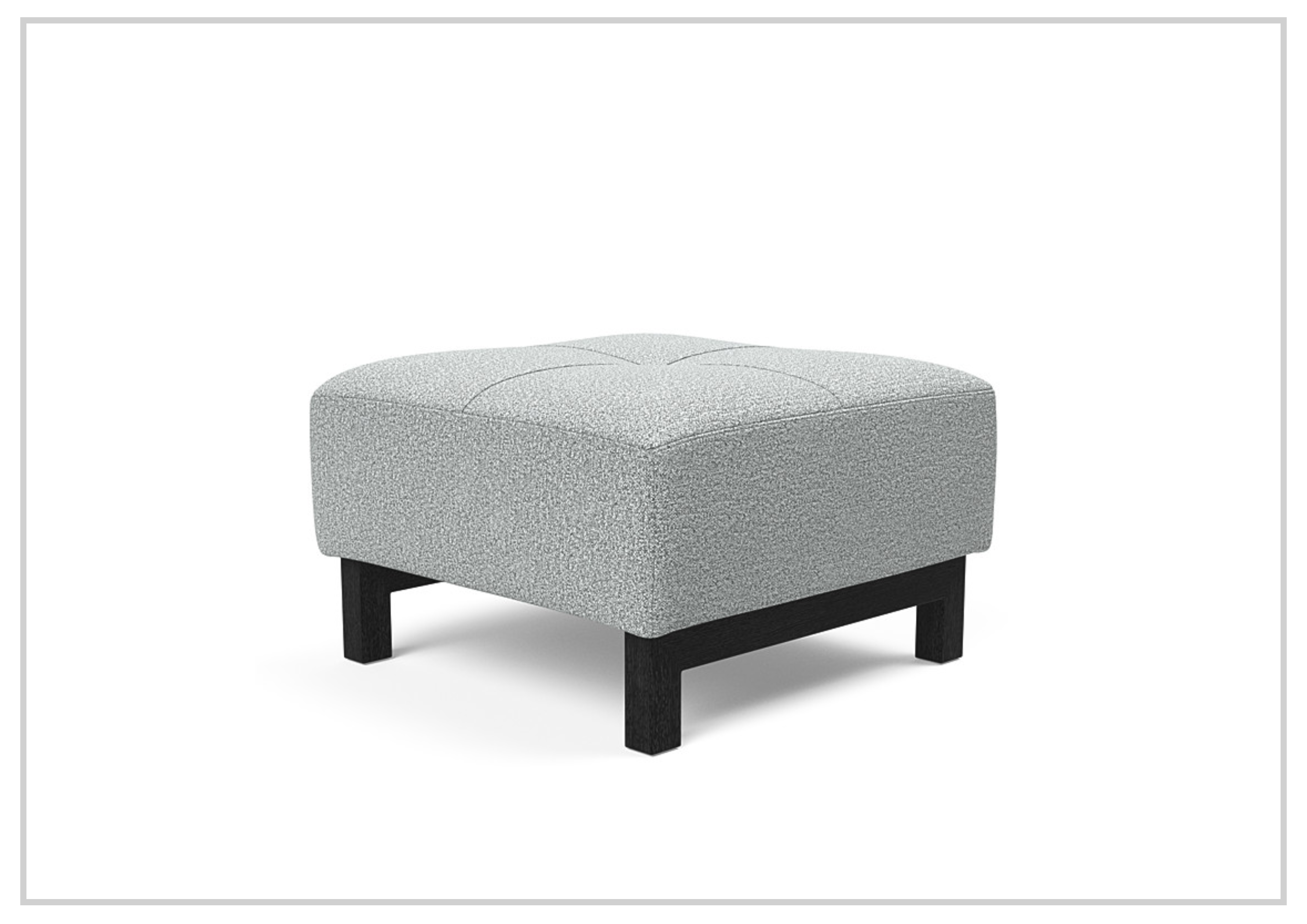 Innovation Living Grand DEL 2-Seater Fabric Sleeper Sofa with Ottoman - Convertible Bed & Lounge Chair for Small Spaces, Guest Rooms & Apartments