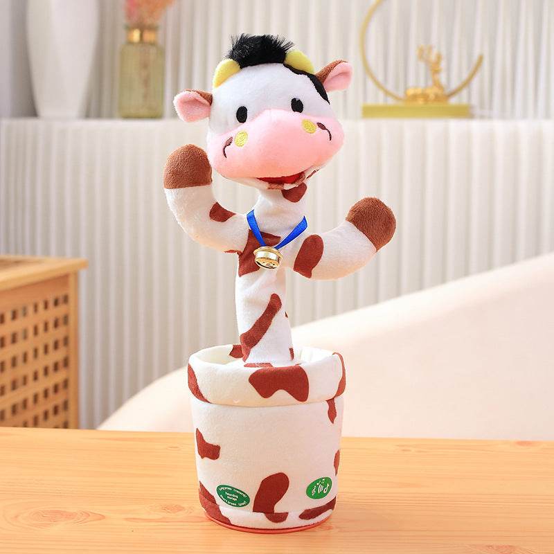 Interactive Singing and Dancing Plush Toy - Fun Musical Stuffed Animal for Kids, Toddlers & Babies - Perfect for Playtime, Gifts & Early Learning Development