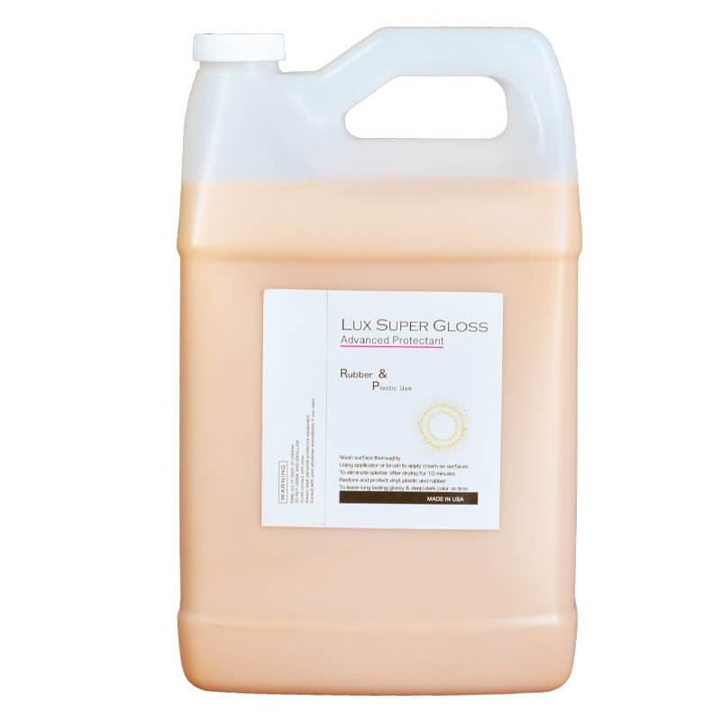 Premium Gloss & Durable Rubber & Plastic Protectant - Long-Lasting Shine & Protection for Car Tires, Dashboards, Trim & More - Ideal for Auto Detailing & Home Use