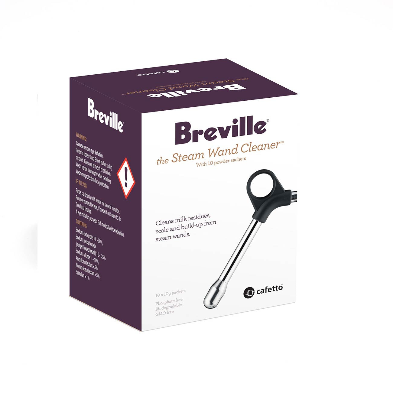 Breville Steam Wand Cleaner - Professional Espresso Machine Accessory for Easy Cleaning | Perfect for Home Baristas & Coffee Shops