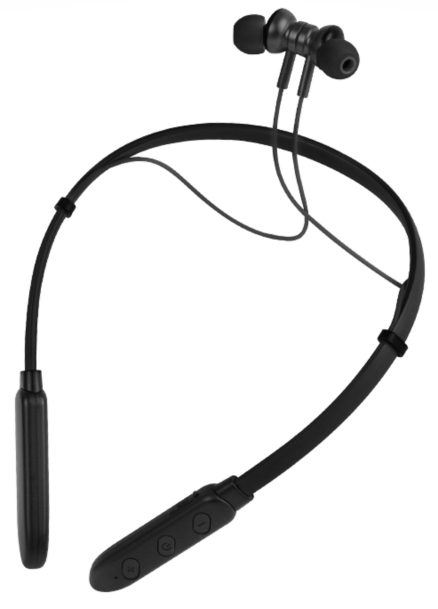 QT S Bluetooth Neckband Headphones - Wireless Stereo Headset with HD Sound V5.0, Noise Cancelling, Sweat/Waterproof for Sports & Gym - 10 Hour Playtime | Perfect for Workouts, Travel, Business Calls & Music Listening